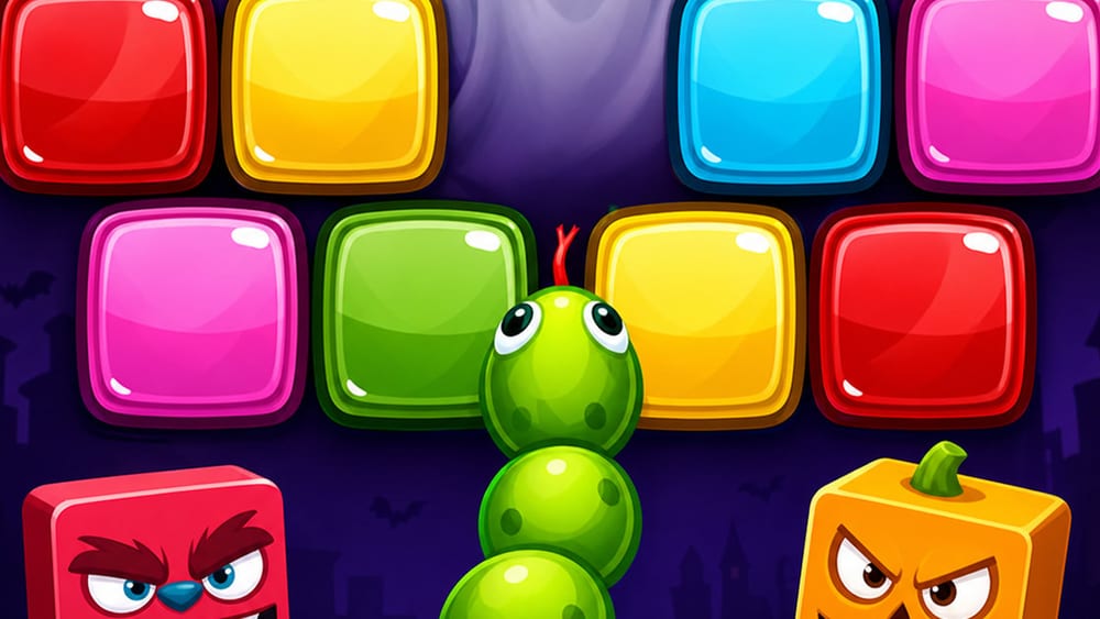 Halloween Snake and Blocks