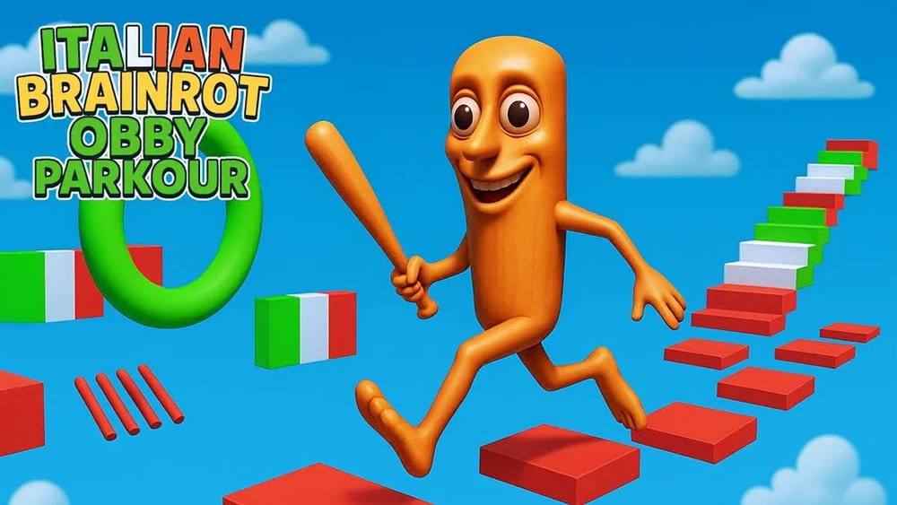 Italian Brainrot Obby Parkour