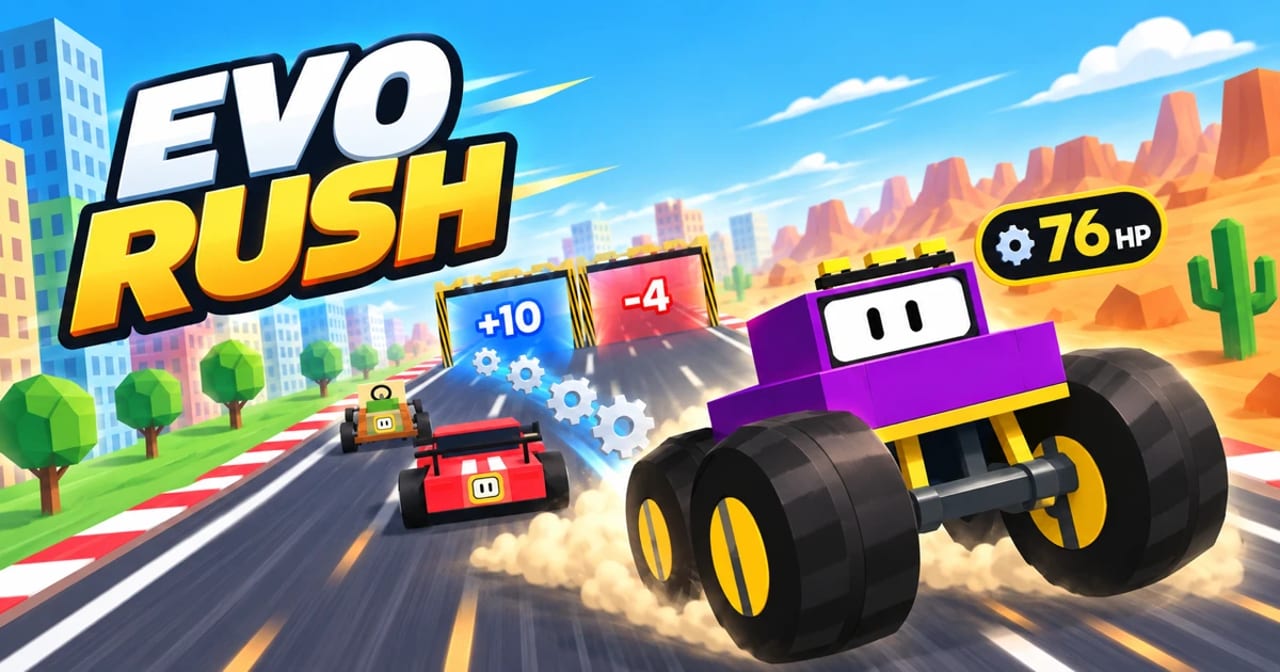 Evo Rush gameplay