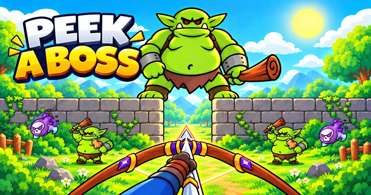 Peek-a-Boss gameplay