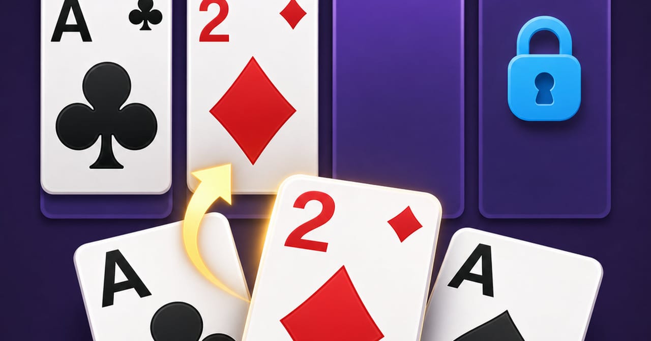 Solitaire Sort Puzzle gameplay