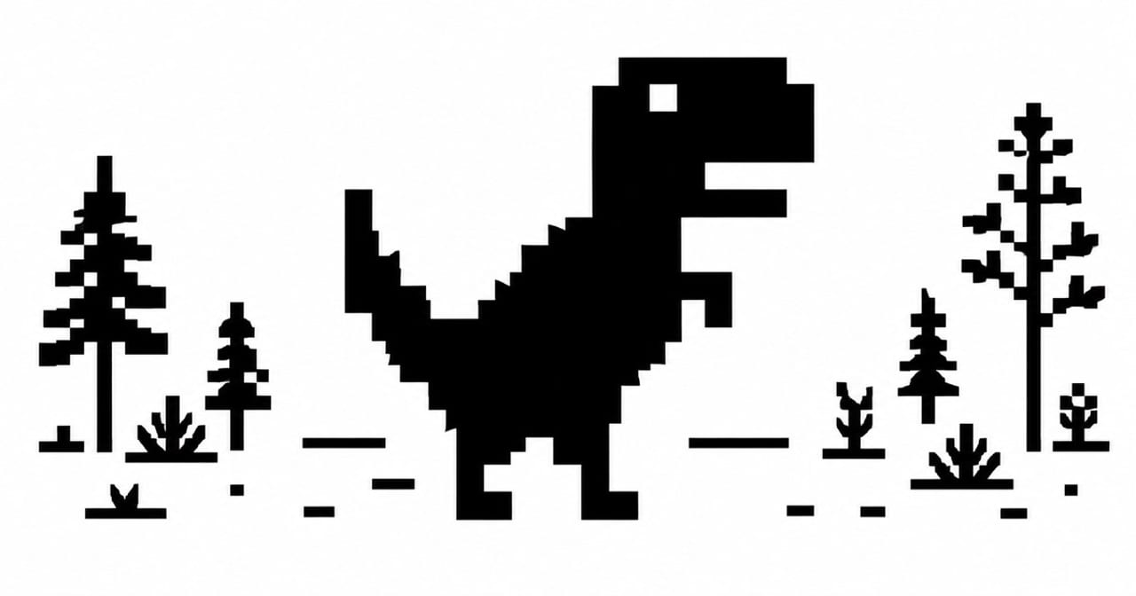 Dinosaur Game gameplay