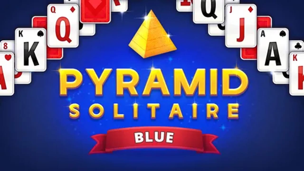 Pyramid Solitaire Blue gameplay