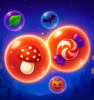 Bubble Merge Halloween